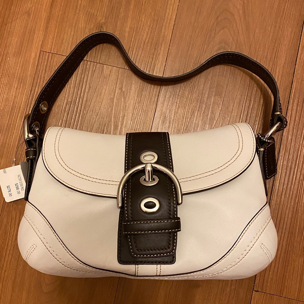 Never used leather Coach Purse